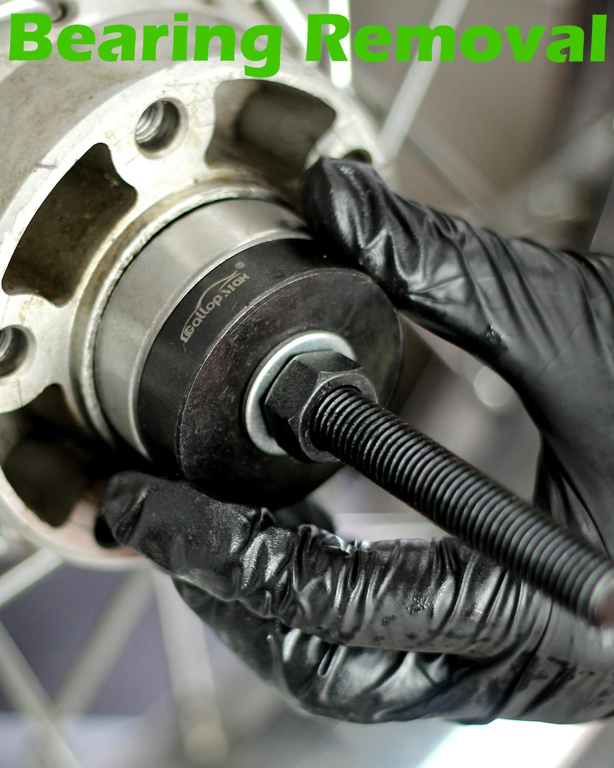 Herramienta de extracción de rodamientos de rueda para motocicletas Harley Davidson. Juego de herramientas de instalación para quitar rodamientos de 0.75 pulgadas, 1 pulgada, 25 mm