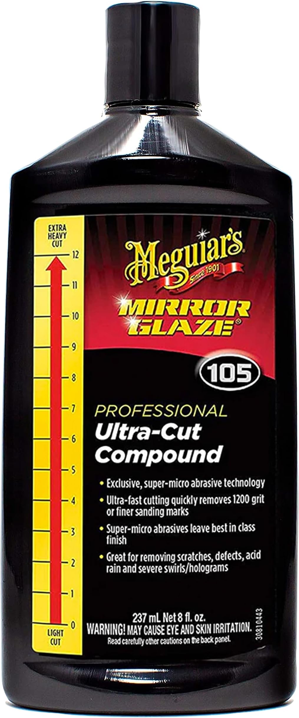 MEGUIAR'S - Compuesto ultrafilado M105 Mirror Glaze, 8 onzas : Amazon ...