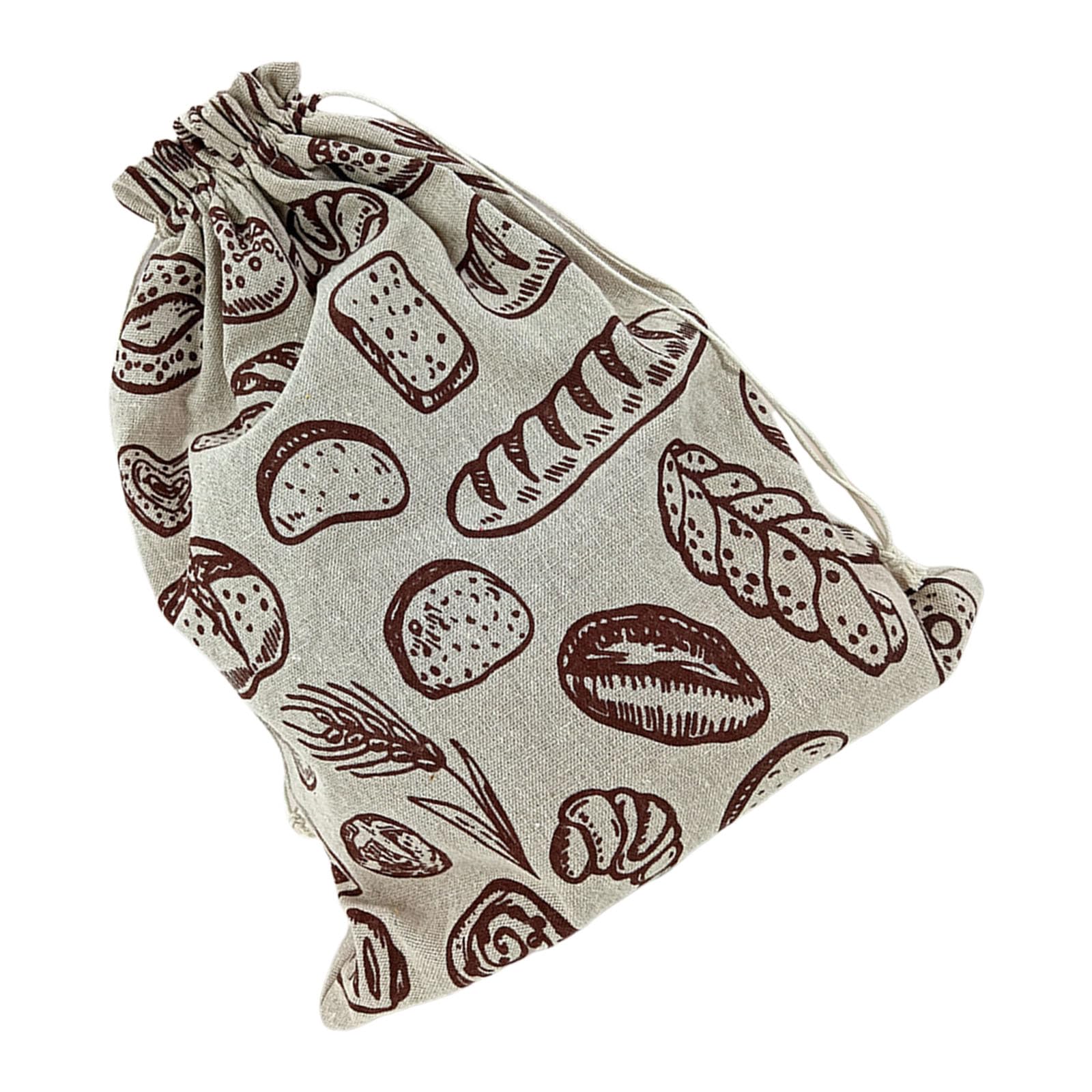 Sustainable Linen Bread Bags Organic Cotton Linen Sourdough Wrappers for Homemade Loaves and Pastries Daily Use Waterproof Bread Bag