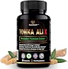 Tonka Ali X – Premium Malaysian Root Extract for Daily Energy & Wellness – Plant-Based Daily Support – 60 Vegan Capsules