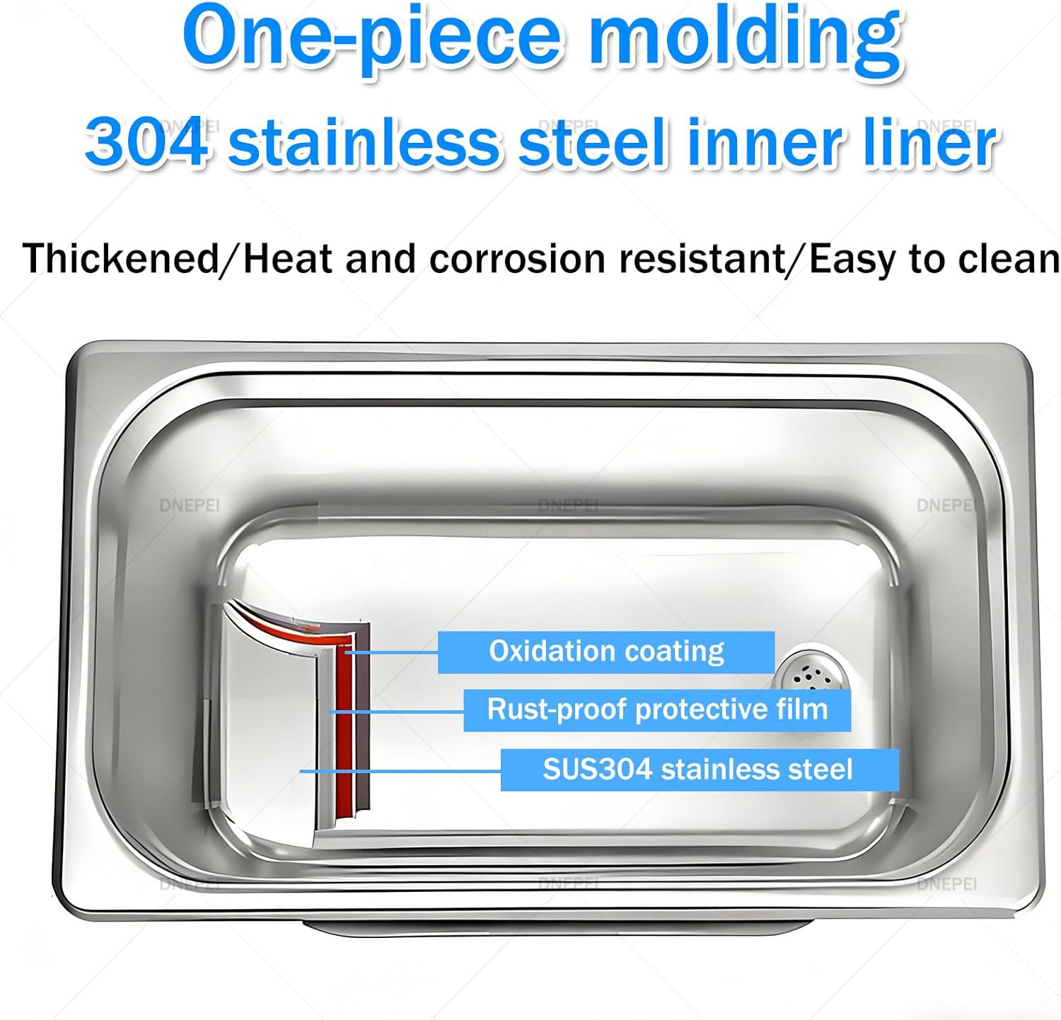 Ultrasonic Cleaner 6.5L Commercial Grade, 40kHz Industrial Ultrasonic Machine with Digital Timer & Heater for Machine Parts, Jewelry, Lab Equipment, and Glassware 15L