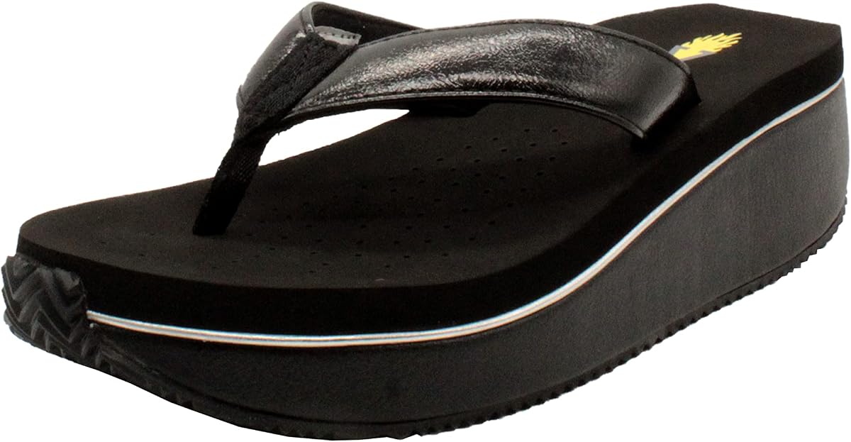 Women's Cafe Metallic Thong Sandal