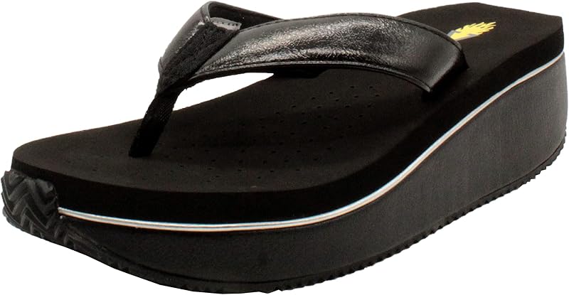Women's Cafe Metallic Thong Sandal