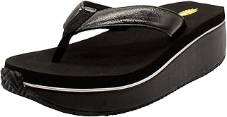 Women's Cafe Metallic Thong Sandal
