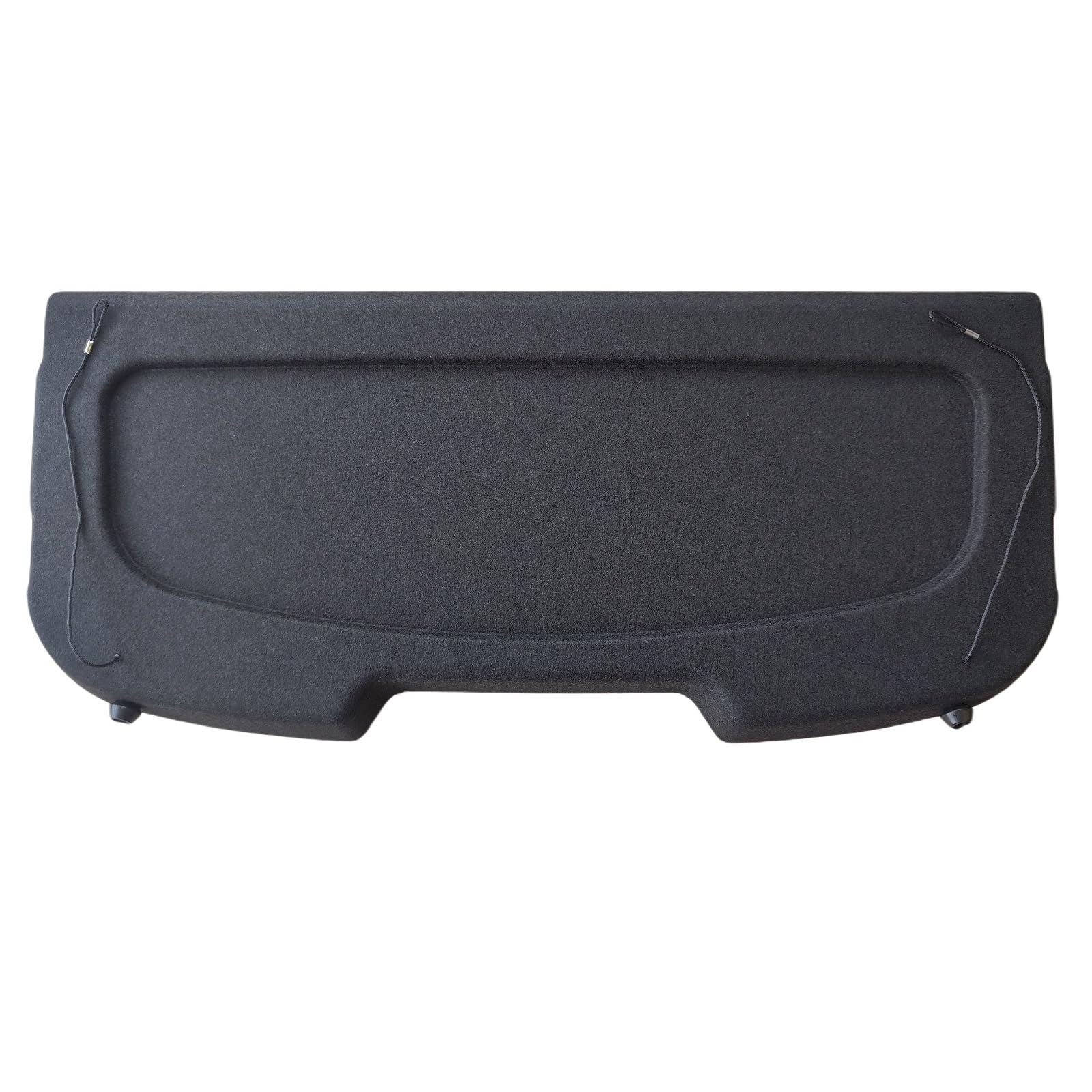 GEPCO Kofferraumabdeckung Hutablage kompatibel mit Ford Fiesta VII (CB1, CCN) 2008-2017 | Laderaumabdeckung Gepäckraumabdeckung | Sichtschutz Schwarz | OEM 1791284