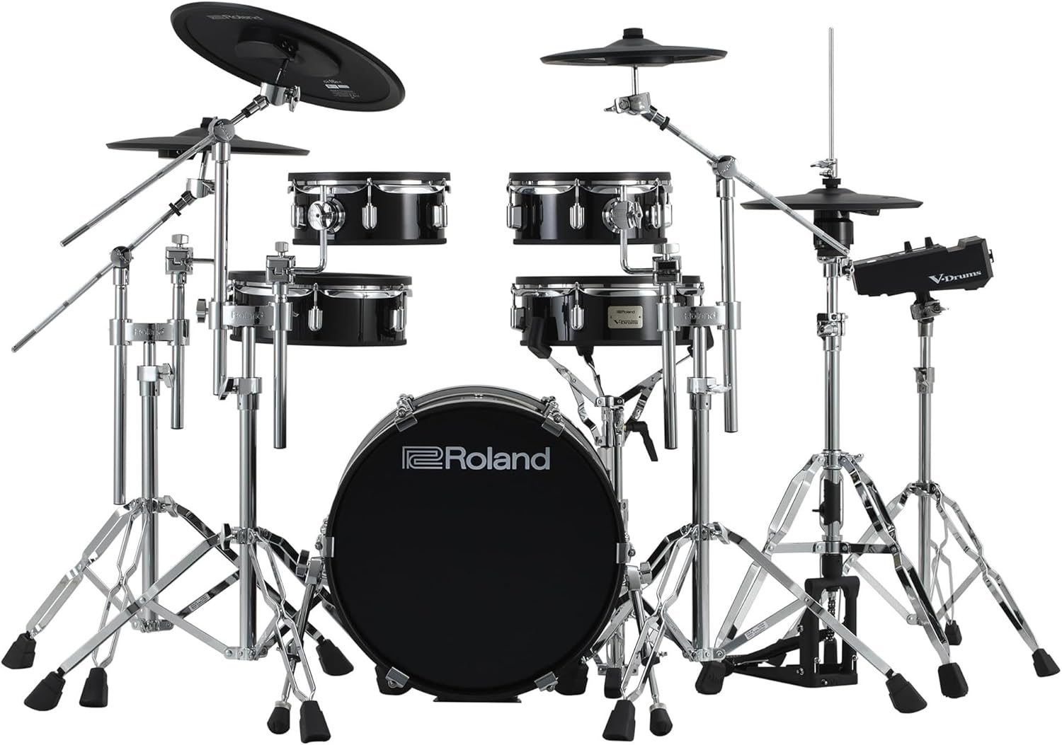 Roland VAD316 V-Drums Acoustic Design Electronic Drum Kit Bundle with Audio Cable, Drumsticks, Drumstick Bag, and Austin Bazaar Polishing Cloth