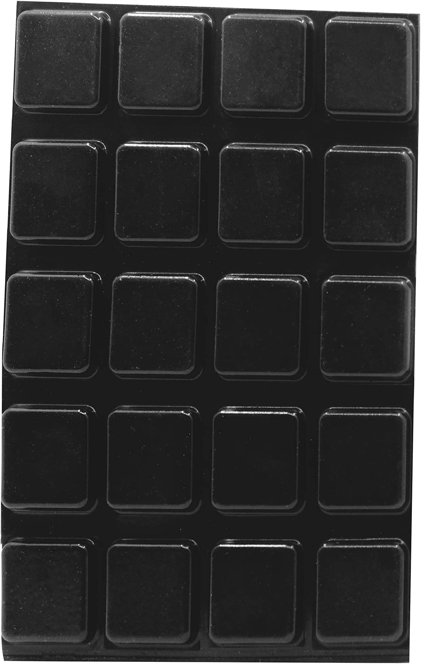 Self-Adhesive Non-Slip Buffer Damping Pad Black Rubber Round Mat Gasket - Foto 2