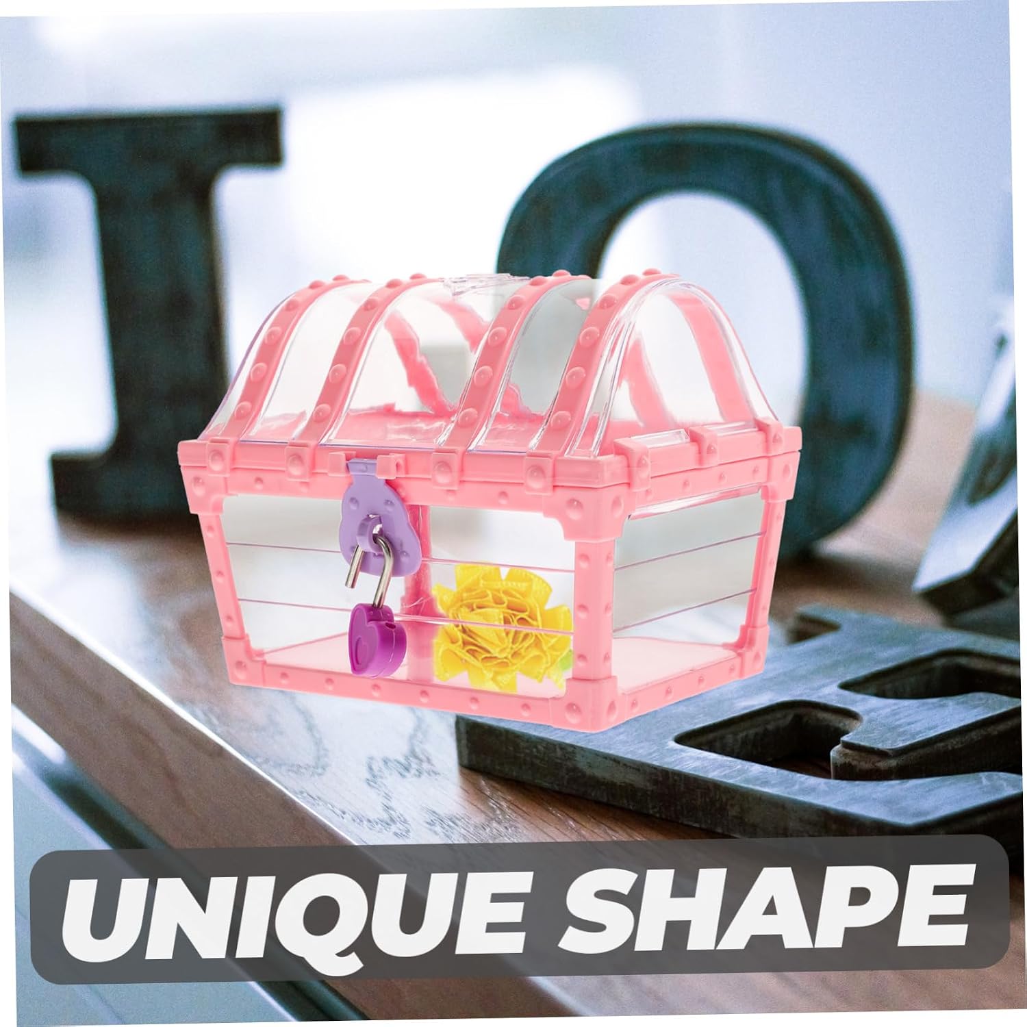 1set Girls Jewelry Box Princess Diamond Storage Container for Jewelry Organization and Display Color Treasure Chest Design for Boys and Girls