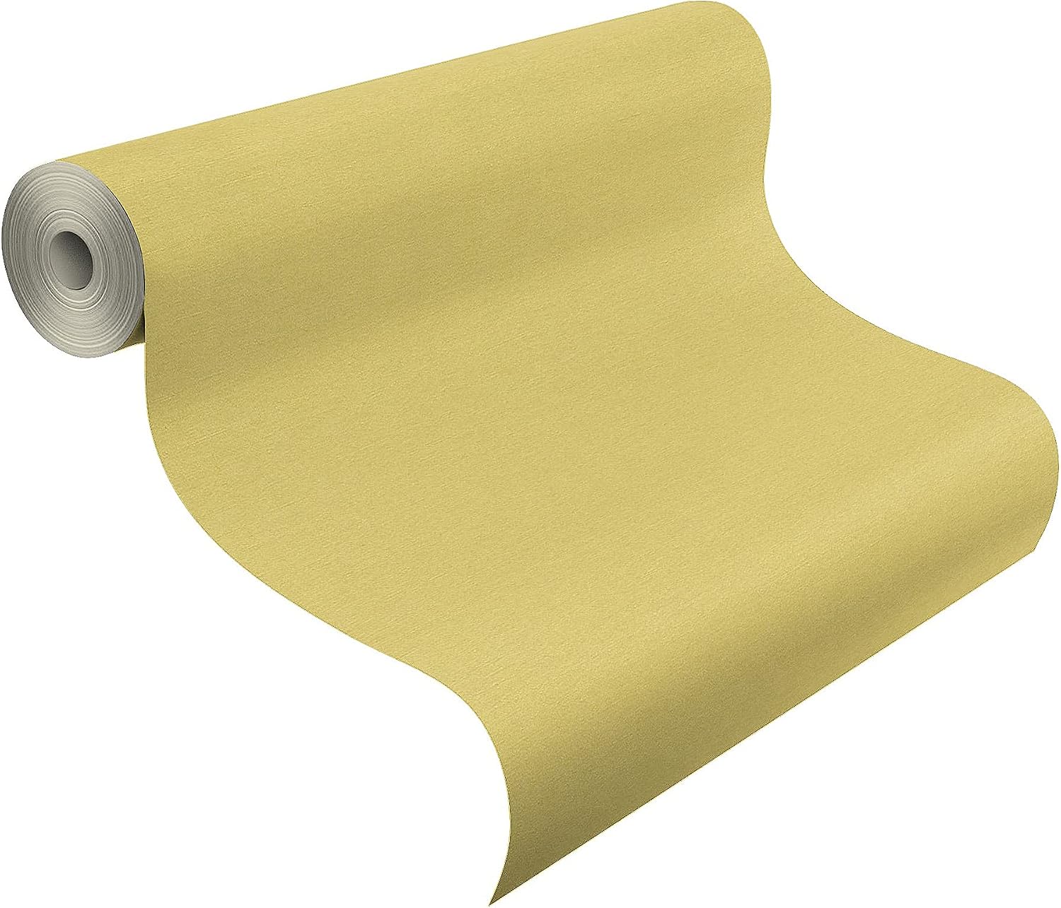 Rasch Wallpaper 449839 Florentine II Collection Non-Woven Wallpaper with Textile Structure in Yellow 10/05 x 0.53 cm (LxW) - Image 3