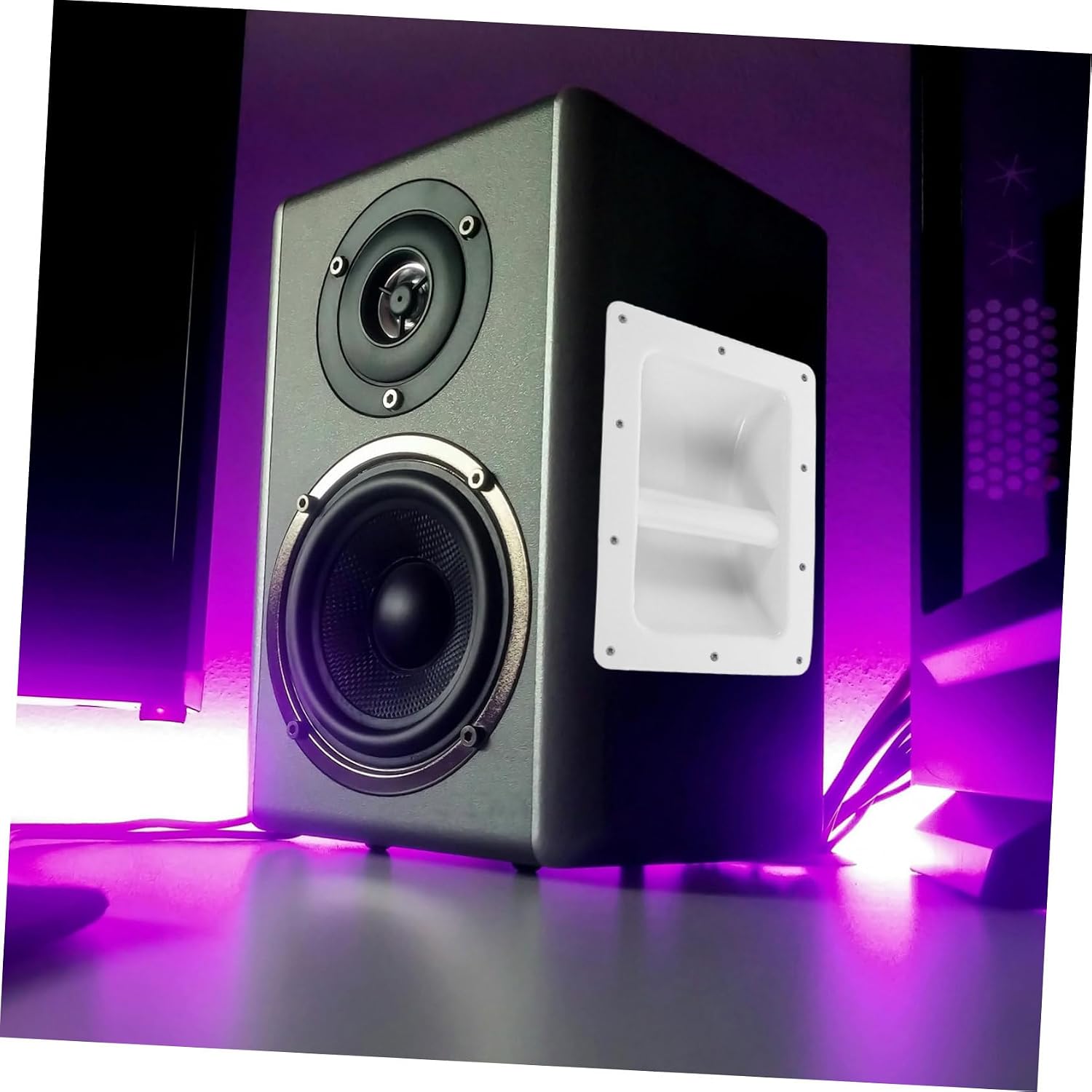 Heavy-Duty Iron Audio Speaker Handle Versatile Replacement for Speaker Cabinets Instrument Cases Stylish Modern Aesthetic Wide Compatibility Multipurpose Use Transport