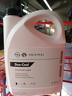Original Opel Kühlerfrostschutz Rot 5 Liter 1940678 93165162 Frostschutz DexCool