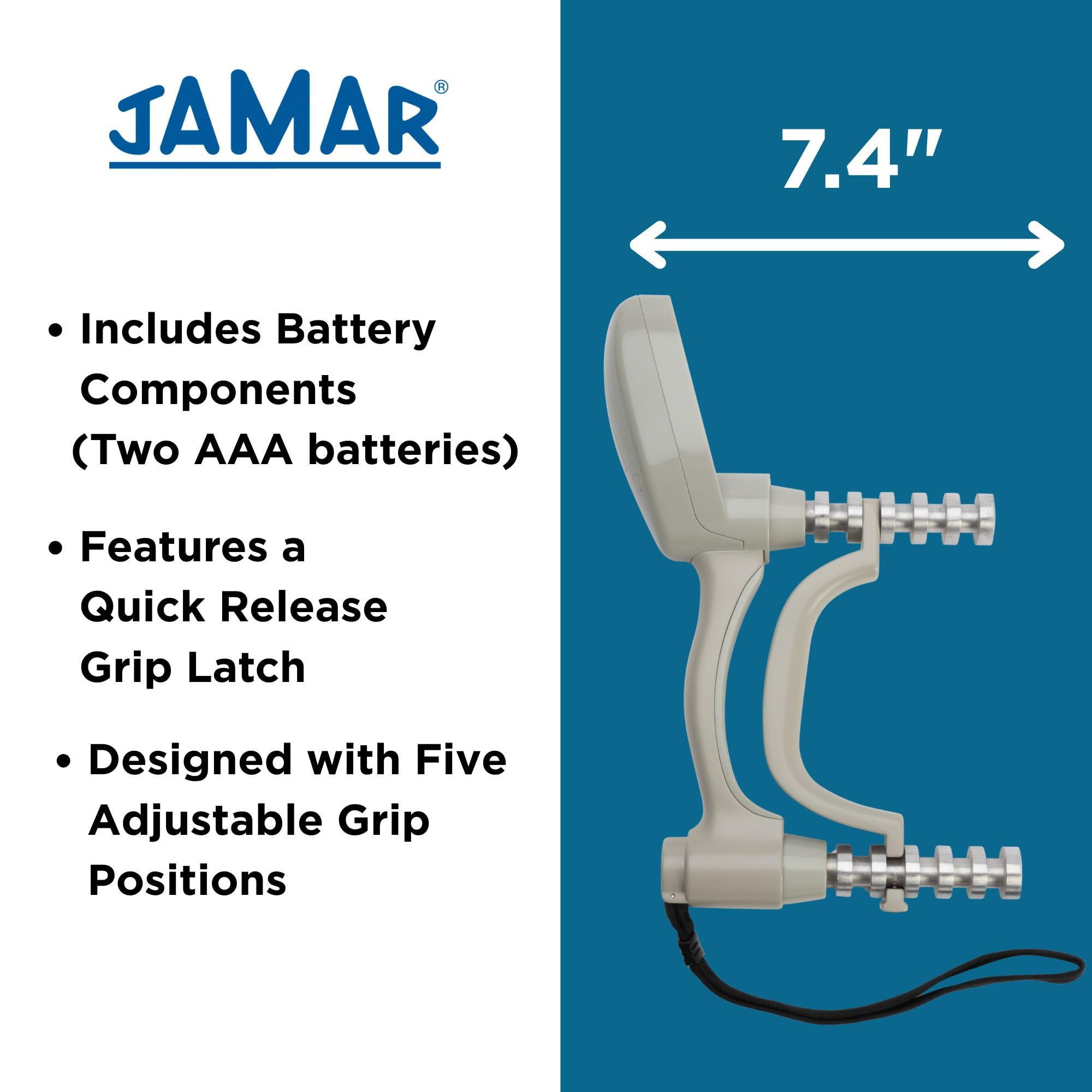 Jamar Plus Digital Hand Dynamometer - Grip Strength Tester -4