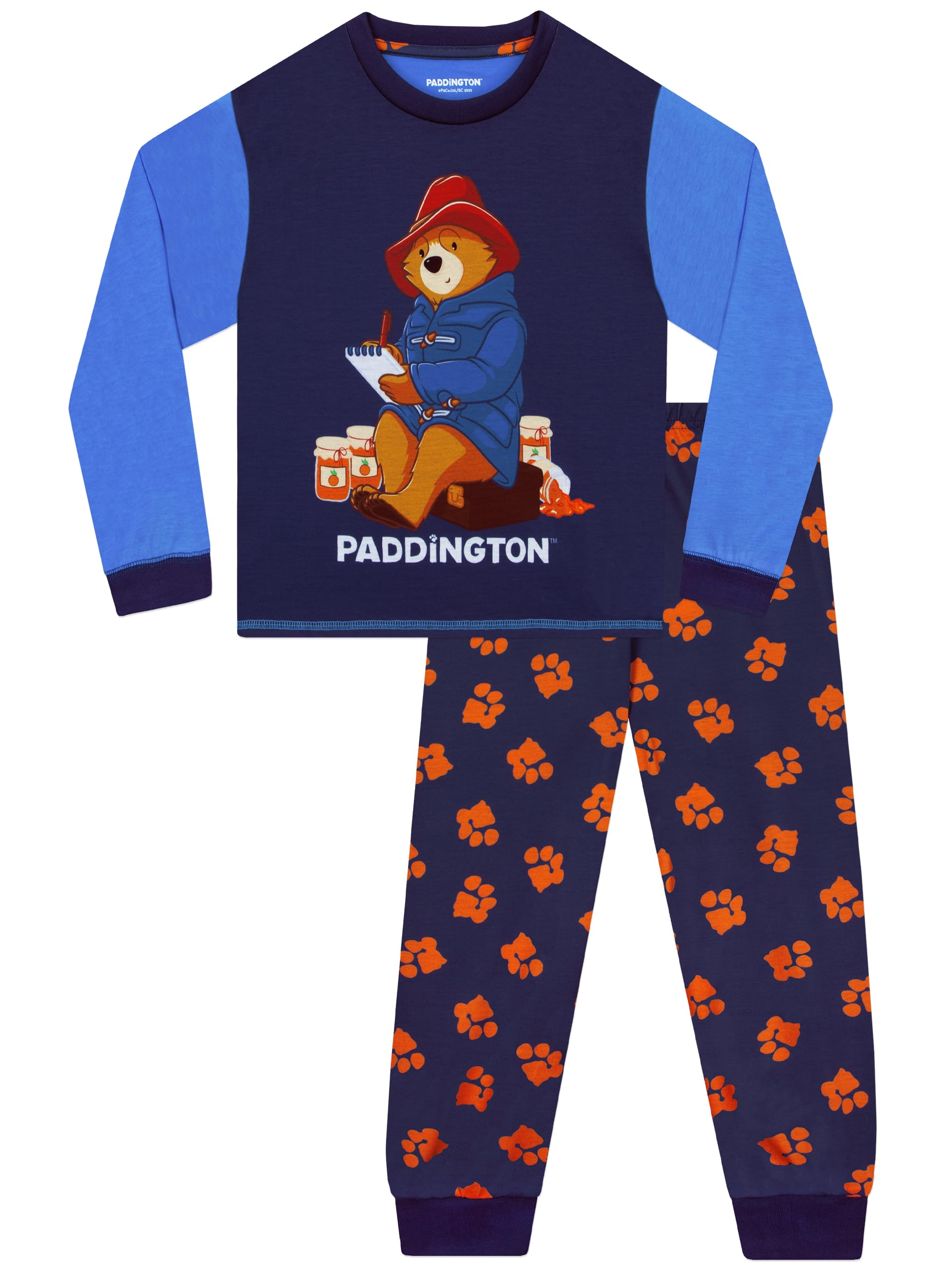 Paddington Bear Pyjamas | Boys Pyjamas | Boys’ Pyjama Sets | Blue 3-4 Years