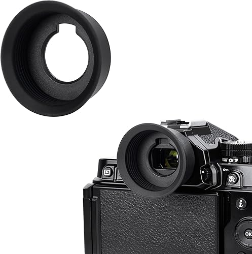Miniatura 7 de Kiwifotos DK-29 ocular largo y suave visor ocular para Nikon Z5 II Z5II Z6III Z6 III Z7II Z7 II Z6II Z6 II Z7 Z6 Z5 cámaras sin espejo, sustituye a