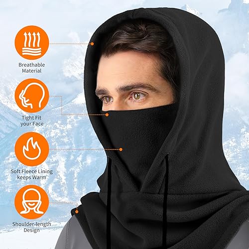 Miniatura 3 de Ski Mask for Men Women Balaclava Face Mask Full Winter Mask Breathable Sports Mask