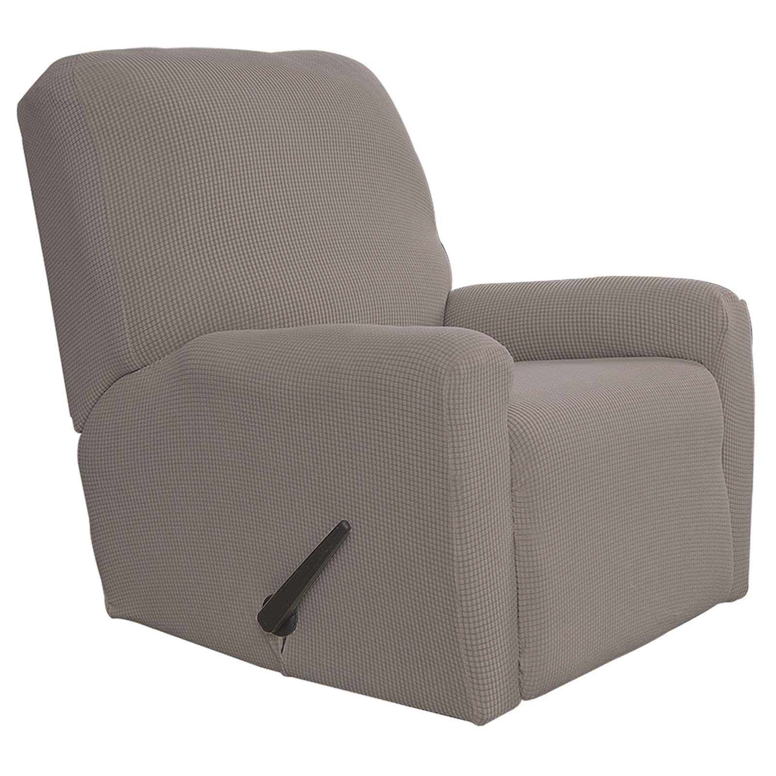 Easy-Going Stretch Recliner Chair Sofa Slipcover Washable Taupe