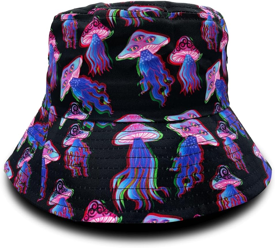 Mens 2 Piece Tracksuit Hawaiian Button Down Shirt and Compression Liner Shorts Sets with Bucket Hats - Image 4