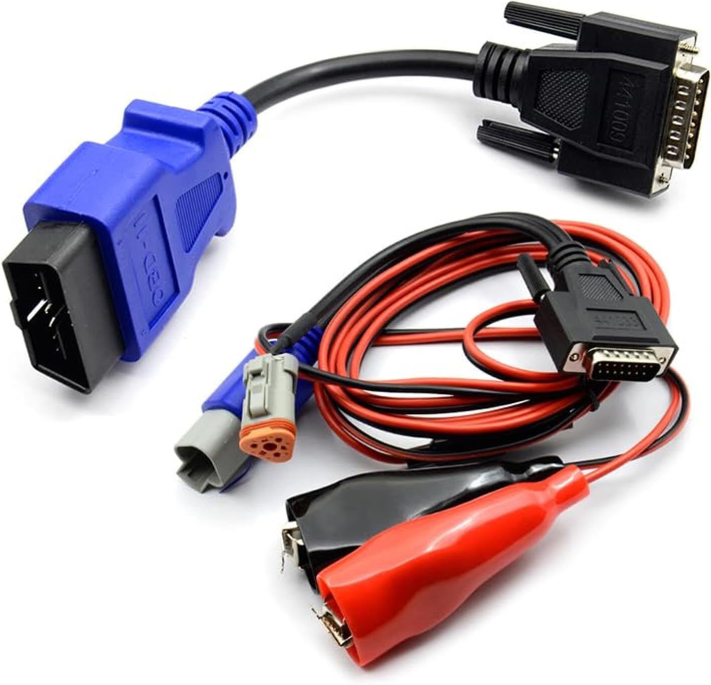 MSparts 125032 USB Link 1 Diesel Truck Interface Diagnostic Tool USB Fit for Nexiq USB Link 1 Heavy Duty Truck Scanner Tool Diagnosis for Heavy Duty Commercial Trucks