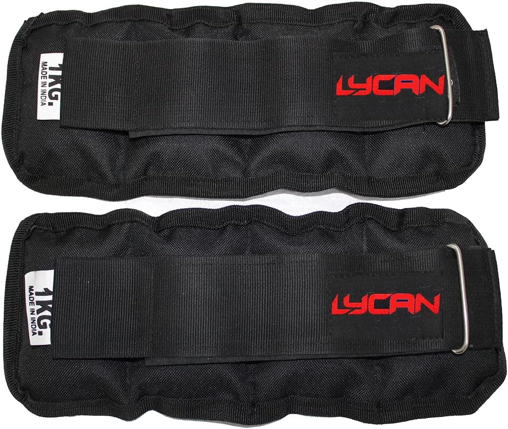 Lycan wrist / ankle weights 2 kg ( 1 kg x 2 pc ) #Running weight