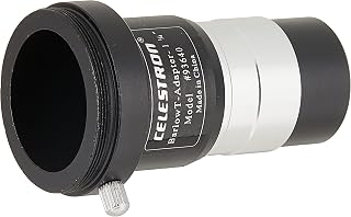 Celestron 93640 1.25 Inch Universal Barlow and T-Adaptor, Silver/Black