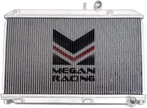 Megan Racing High Performance Aluminum 2-Row Radiator MR-RT-MRX803-V2 MT ONLY