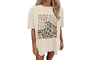 Ample Attire: Unveiling the Oversized Graphic Tee for Women