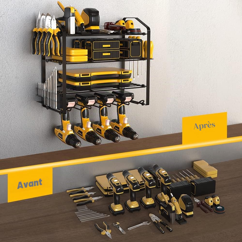 Bomclap Organiseur Power Tool (Noir 2)