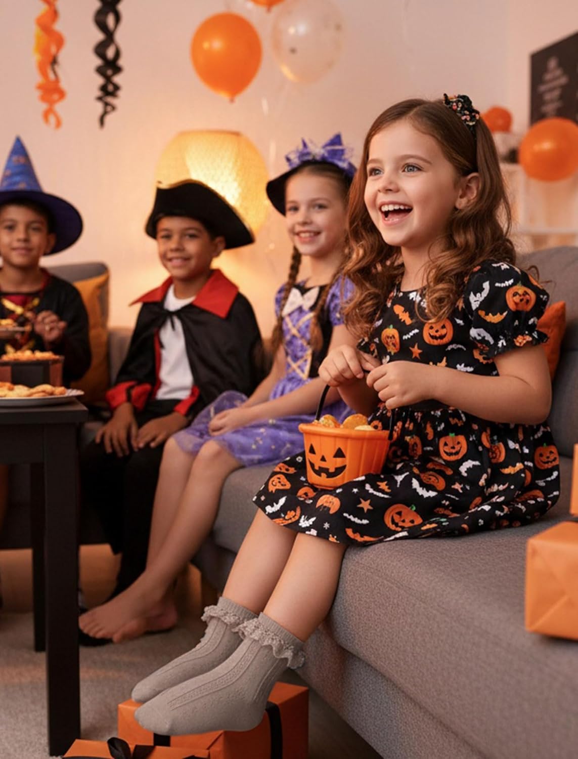 CHUNG Baby Toddler Girls Princess Cotton Frilly Socks Lace Ruffle Pack of 4/5/6 Thin Mesh Summer for Dress - Image 3