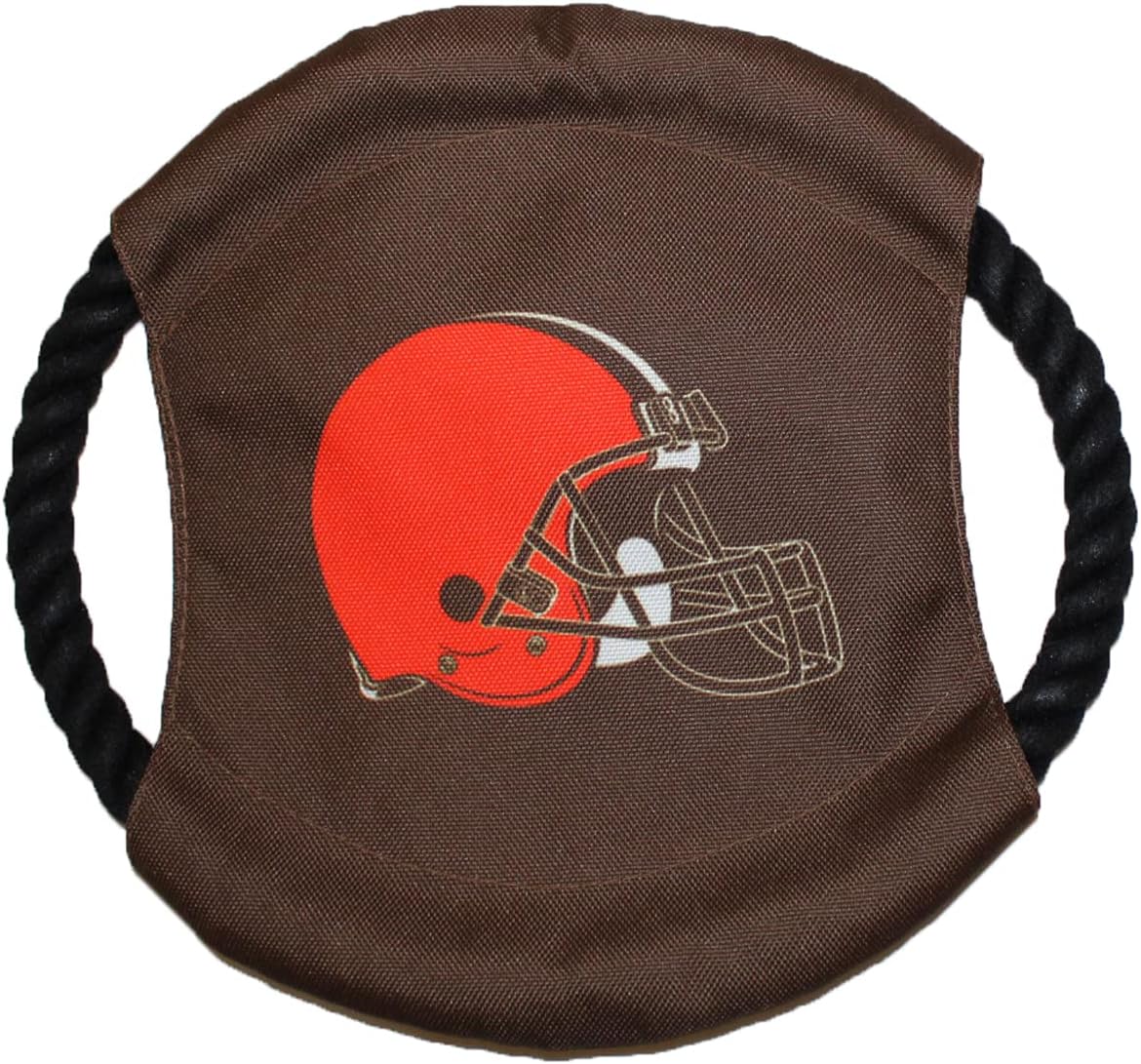 Littlearth NFL Unisex-Adult Flying Disc Pet Toy