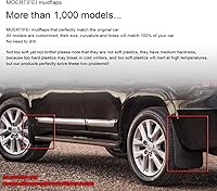 Vista 3 de Guardabarros de coche guardabarros para guardabarros de automóvil, compatible con Ford Explorer 2020 2021 2022 2023 2024 2025