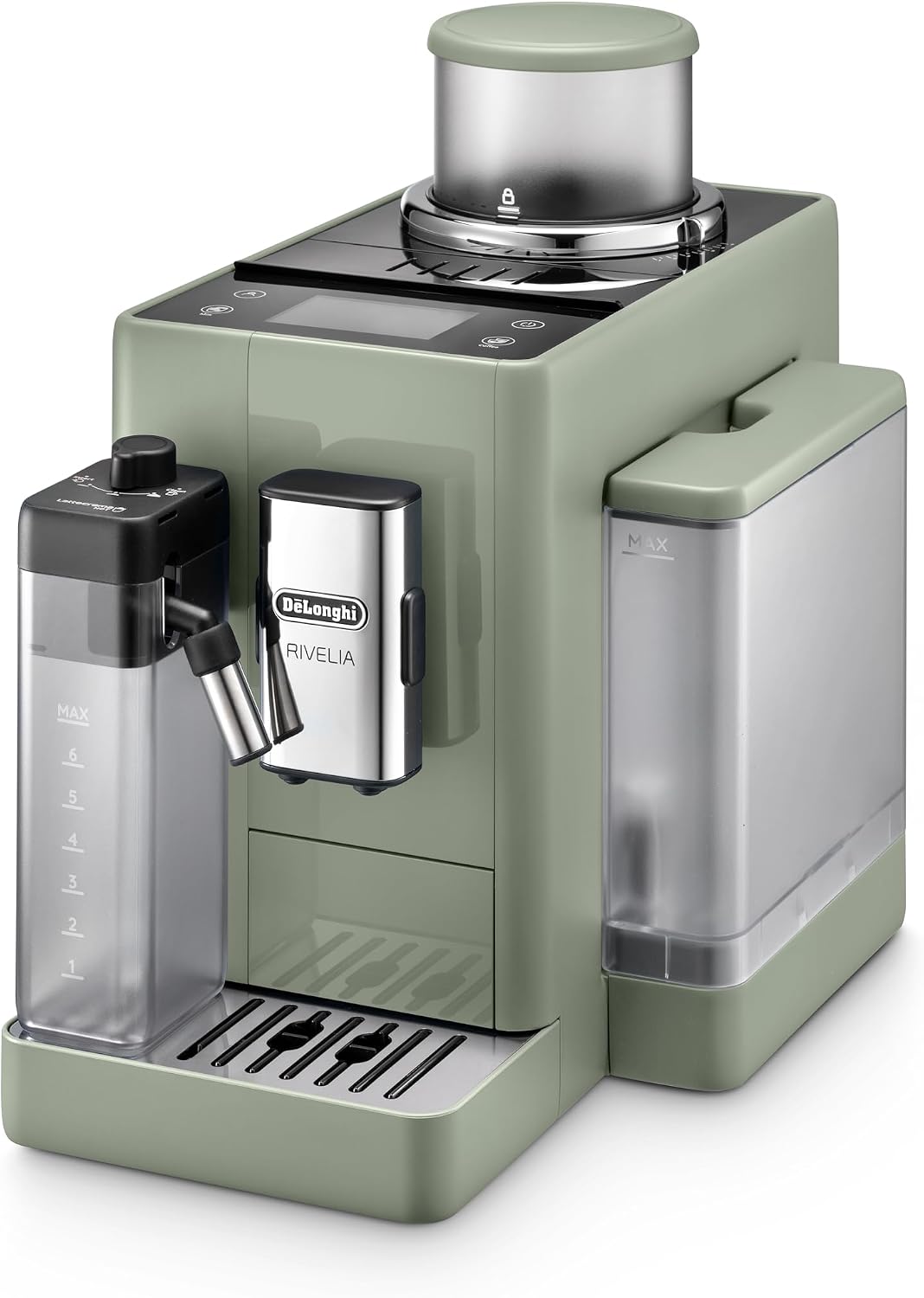 ماكينة قهوة De'Longhi Rivelia أوتوماتيكية بحليب كريما