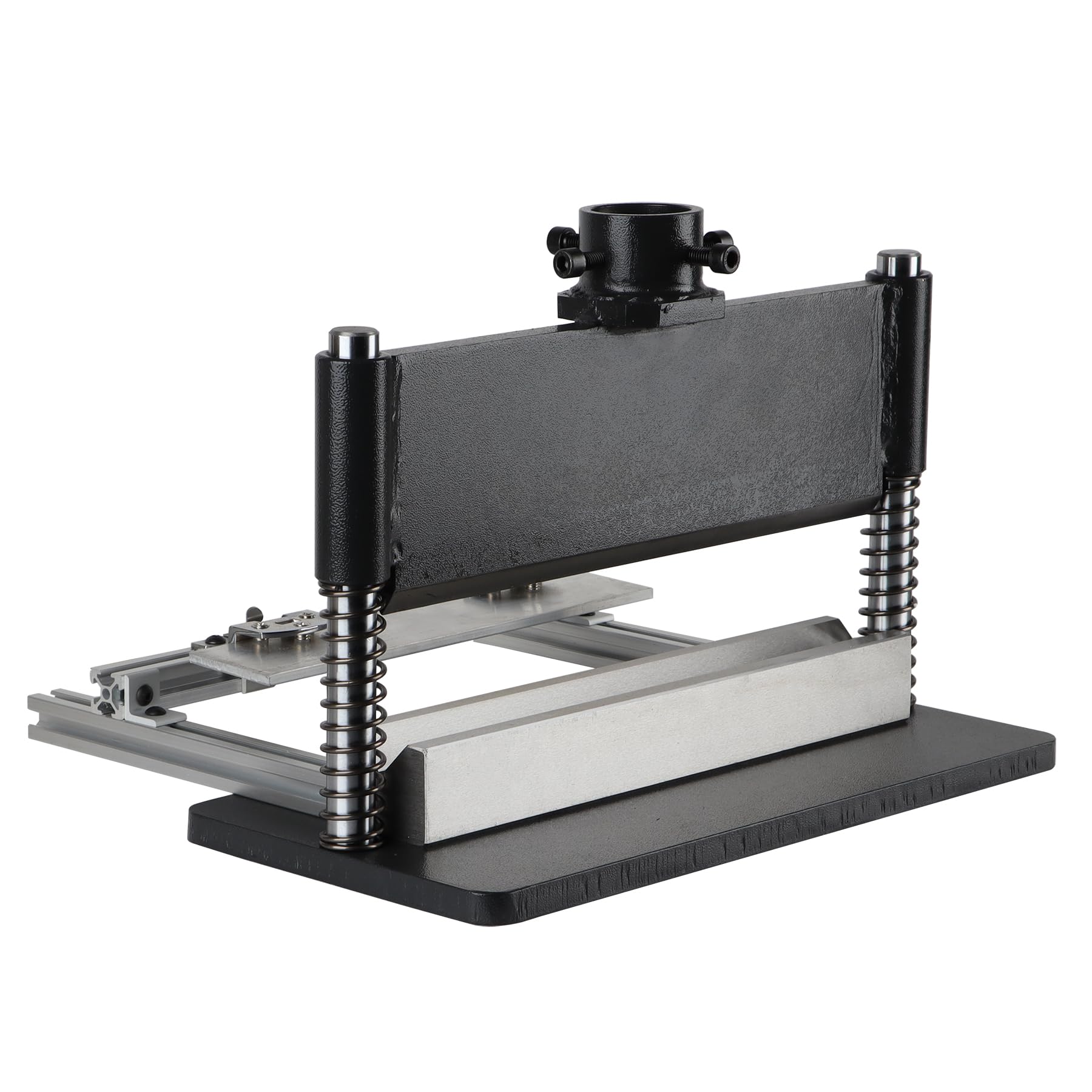 Abkantpresse für 12-20 Tonnen Hydraulik, mit einstellbarem Rückenmaß für genaue Biegungen, Volumenläufe, Flachstahl, maximale Biegelänge: 30,5 cm, Dicke 3/16 Zoll