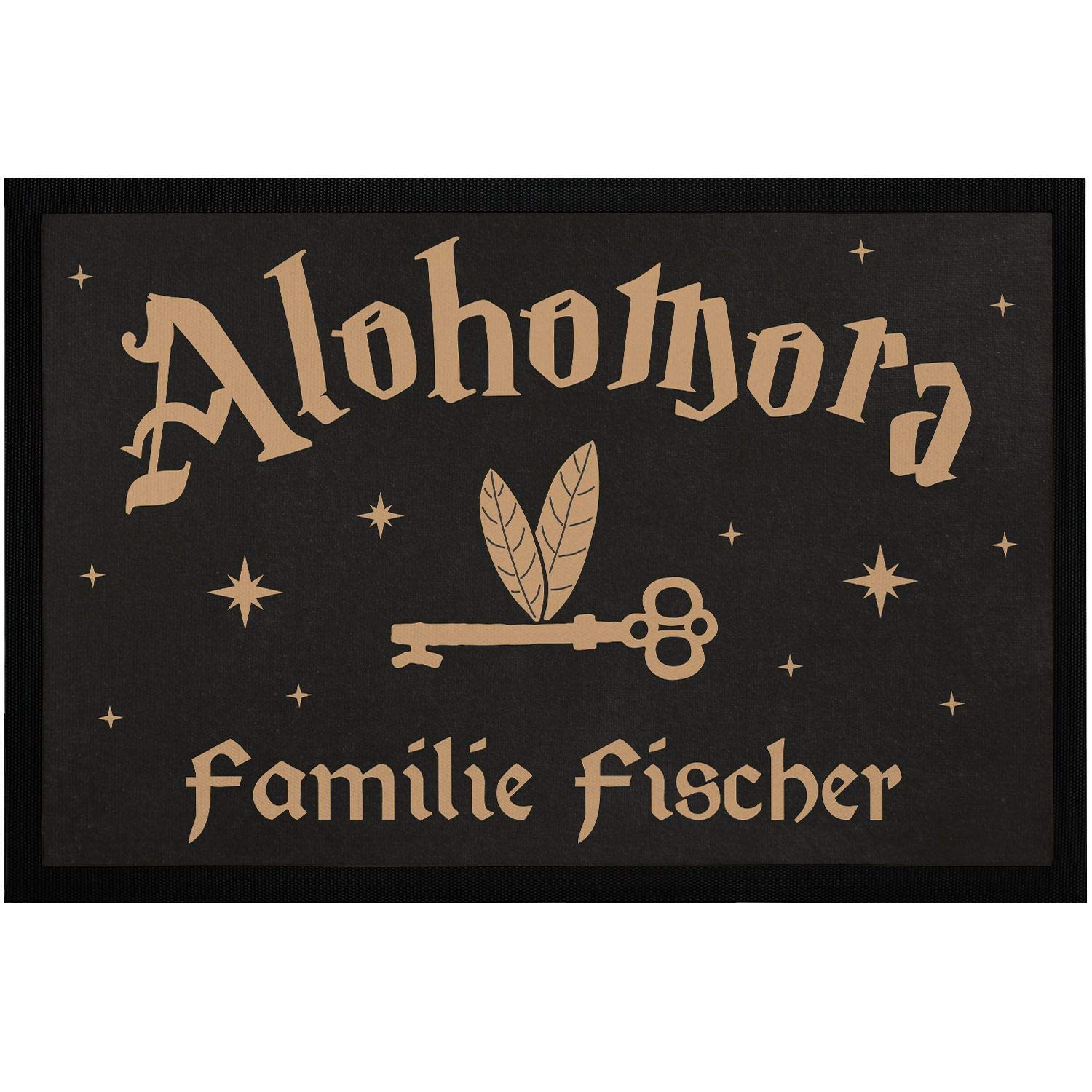 Harry Potter Fußmatte Alohomora - Kokosmatte 40x60cm Für Eingang & Flur