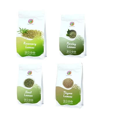 EATERY HARVEST by Saipro Rosemary 150 g, Parsely 100 g, Thyme 125 g & Basil 125 g Italian herbs combo, For Food Italian 