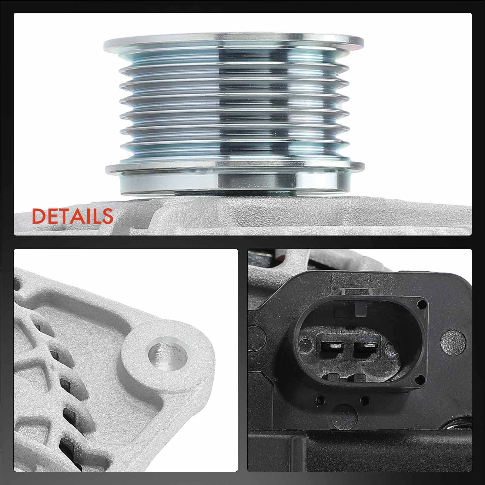 Frankberg Lichtmaschine Generator Kompatibel mit Ducato Bus 250 290 2.3L 2006-2014 Ducato Kasten 250 2.3L 2006-2014 Ducato Pritsche/Fahrgestell 250 290 2.3L 2006-2014 Replace# 504204172