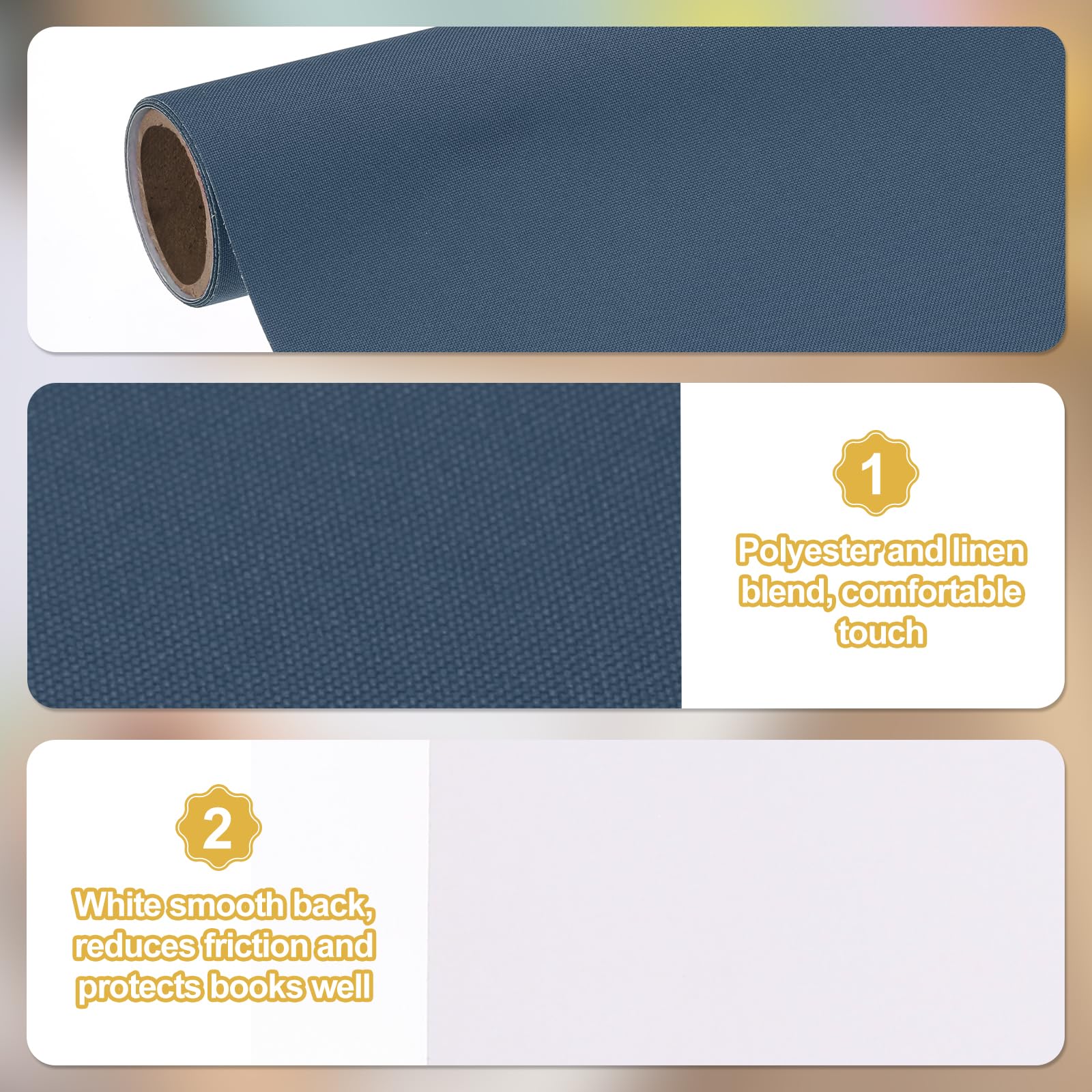 PATIKIL 40"x16" Bookbinding Cloth - Image 3
