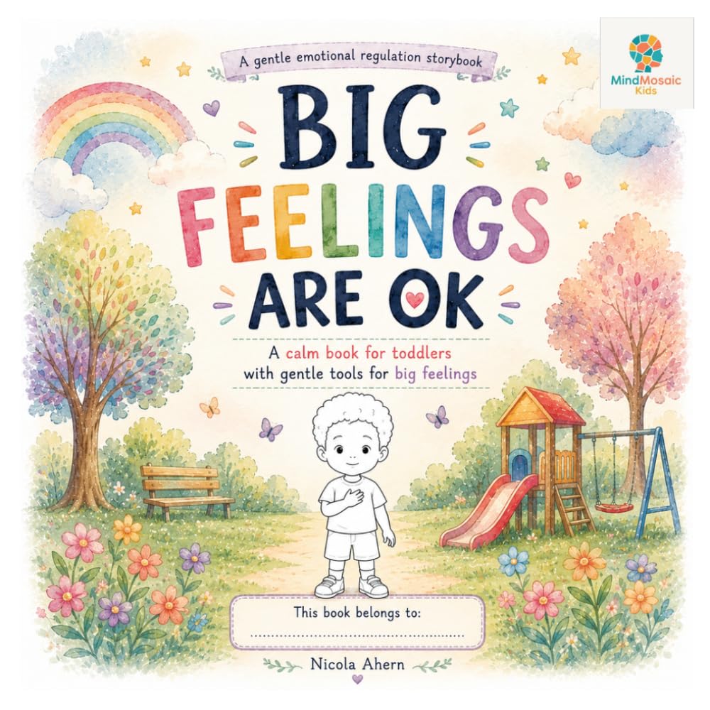 Big Feelings Are OK: A Calm Book for Toddlers with Gentle Tools for Big Feelings (BIG FEELINGS ARE OK. Mind Mosaic Kids Emotional Regulation Collection)