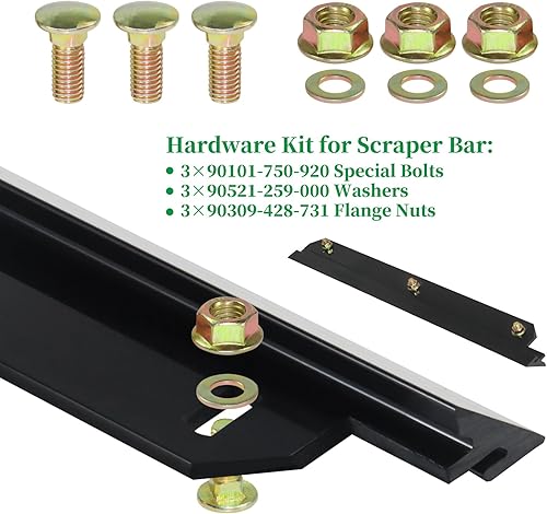 Miniatura 7 de Juego de palas de quitanieves y raspador y bujía de Bujía y filtro de combustible para lanzadores de nieve Honda HS520 HS720 de Posseagle