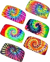 Vista 16 de Forchrinse Girasol con texto impreso, 6 piezas, diadema deportiva para sudar suave y elástica, bandas para el cabello, unisex, para deportes al aire