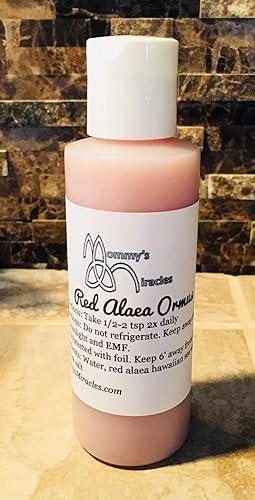 Miniatura 3 de Maná de oro monoatómico de Ormus hawaiano rojo Alaea de 4 onzas