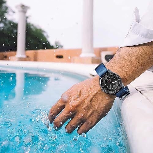 Miniatura 4 de BINLUN Nylon Watch Band Thick G10 Premium Ballistic Nylon Multicolor Replacement Watch Straps with SilverBlack Stainless Steel Buckle for Men Women