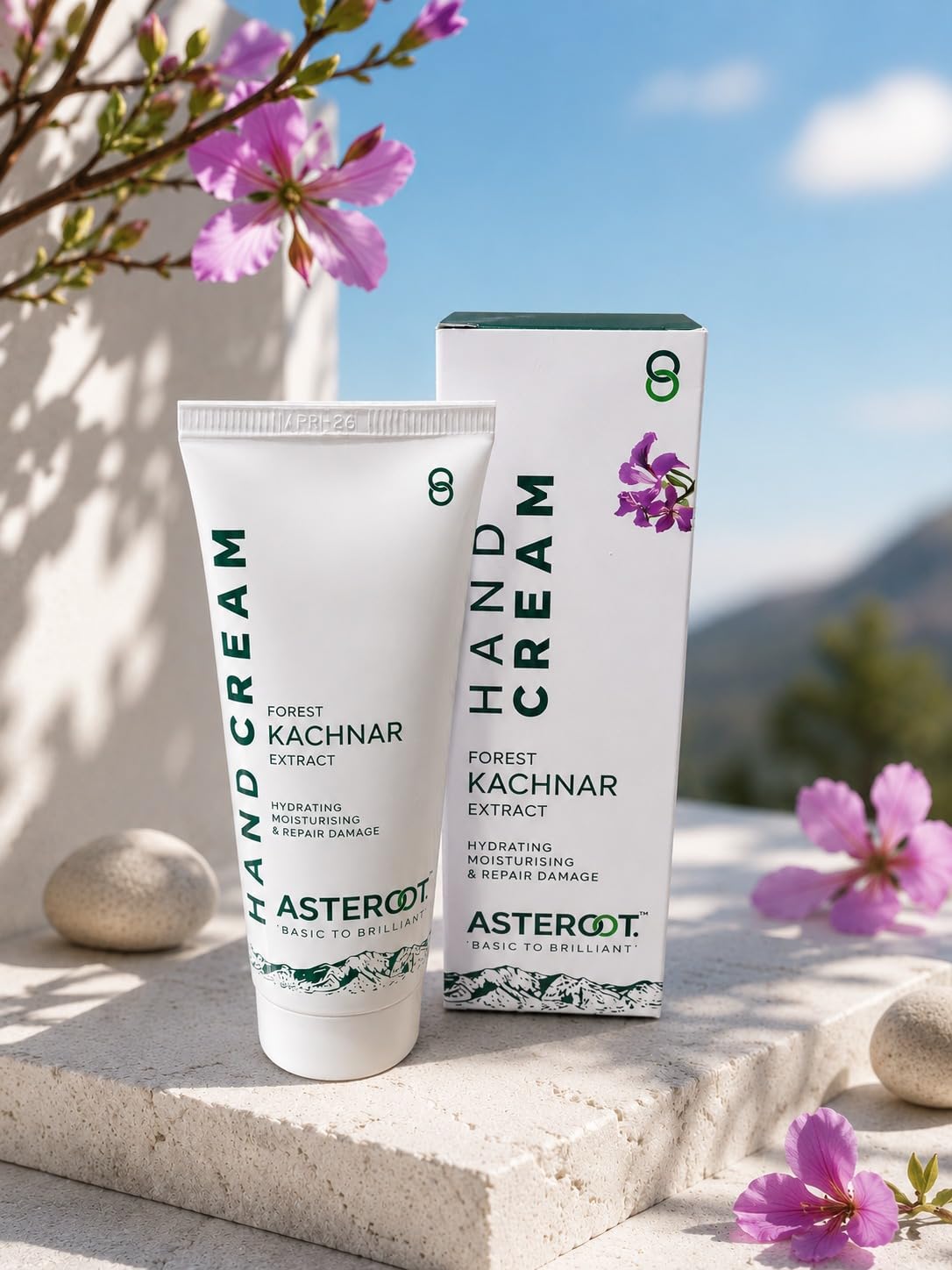 ASTEROOT Hand Cream 50gm | Daily Moisturising Hand Cream for Men & Women | Lightweight Non-Greasy Formula & Nourished Hands | Quick Absorption Smoothly Crafted with Forest Kachnar Extract-image-11