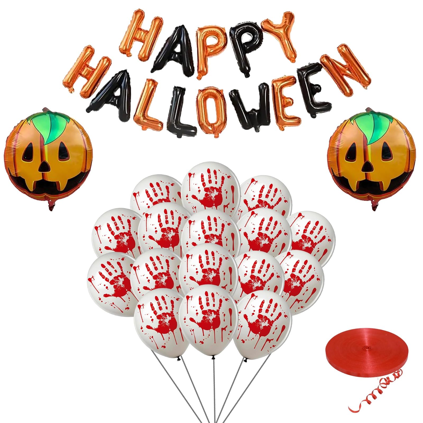 Godfather Halloween Decorations Balloons Set for Indoor Outdoor Decorations for Halloween Parties Accessories (Multicolour, Combo-3)