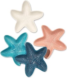 Cellar Starfish Appetizer Plates, Set of 4