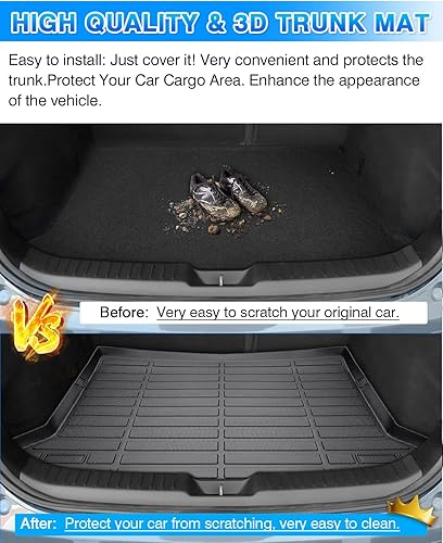 Miniatura 76 de Revestimiento de carga para Toyota RAV4 2013-2018 (sin modelos eléctricos o híbridos) para todo tipo de clima, para accesorios RAV4 resistentes