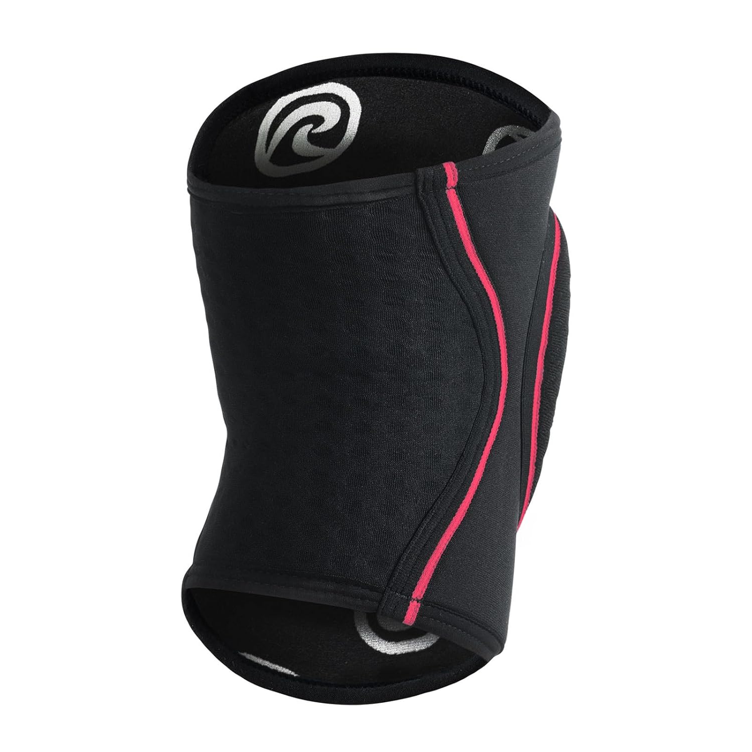 Rehband Knee Pads for Children, 1 Pair, Knee Protectors for Volleyball, Comfortable & High Protection, Children's Knee Guards for Indoor Sports, Colour:Black/Pink, Size:Medium, Side:Pair