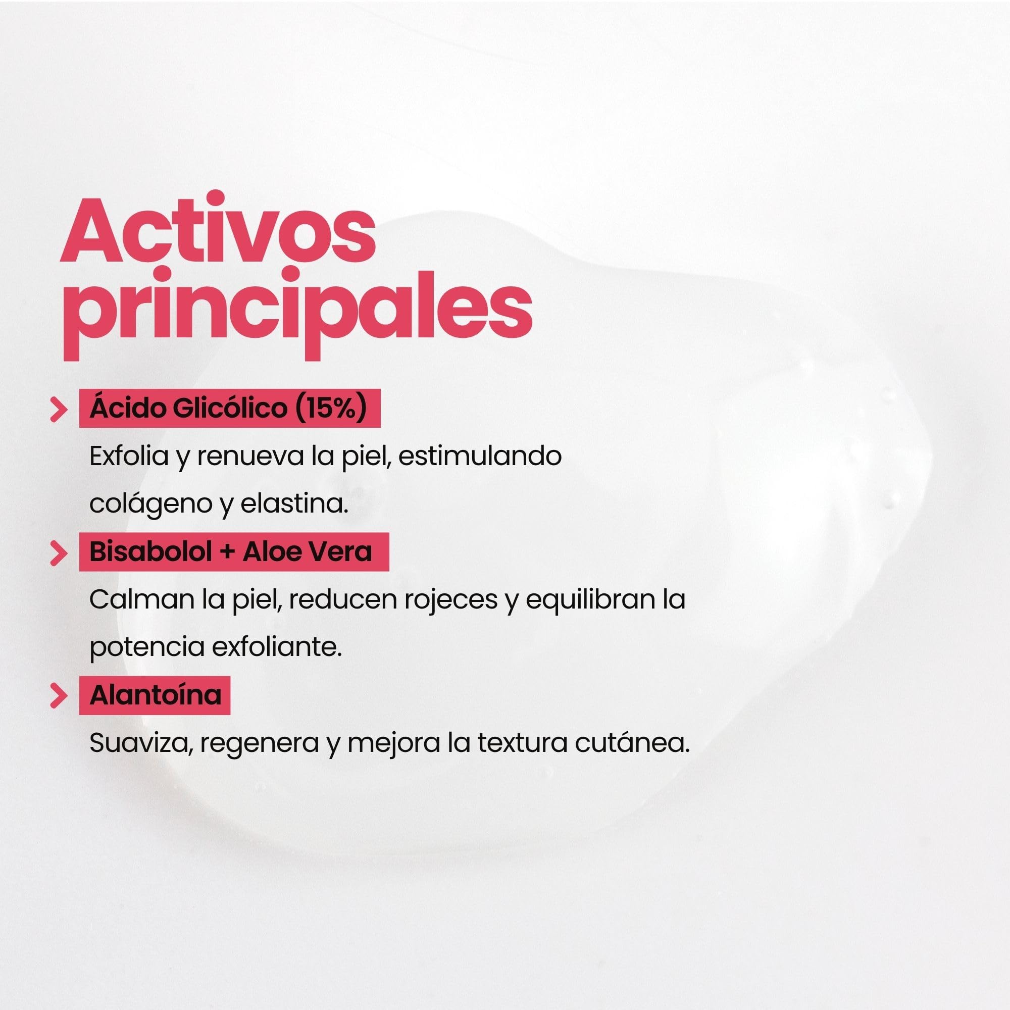 Lourdes Moreno | Serum Facial Acido Glicolico I Para Todo Tipo De Piel I Serum Facial Antimanchas | Con Un 15% de Acido Glicolico | Mejora El Aspecto De La Piel | 30 ml |