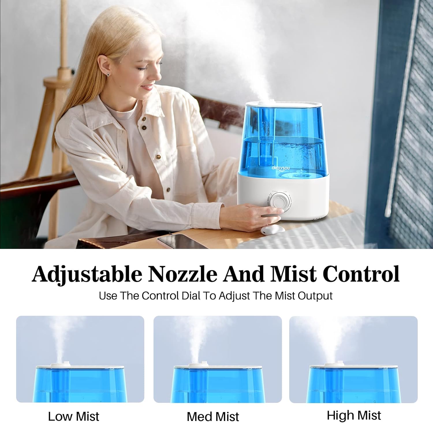 Adjustable Mist Control Dial