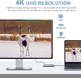 SZPACMATE, Station d'accueil 12 en 1 avec HDMI 4K, VGA, 3*USB 2.0, USB3.0, USB C Data, PD3.0, Port Ethernet RJ45, SD/TF, 3.5mm AUX, Compatible avec MacBook Pro/Air, Plus de Périphériques Type C - 3