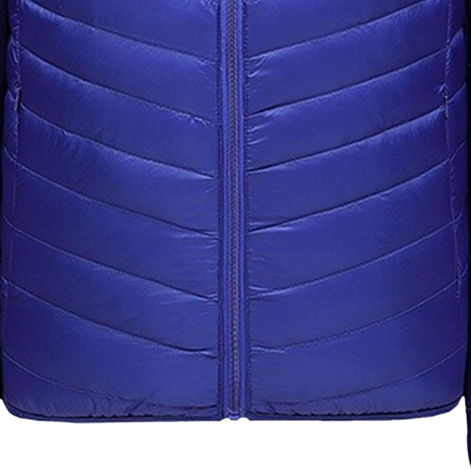 Winter Coats for Men Stand Collar Full Zip Lightweight Packable Puffer Jacket Casual Outerwear Warm Down Jacket